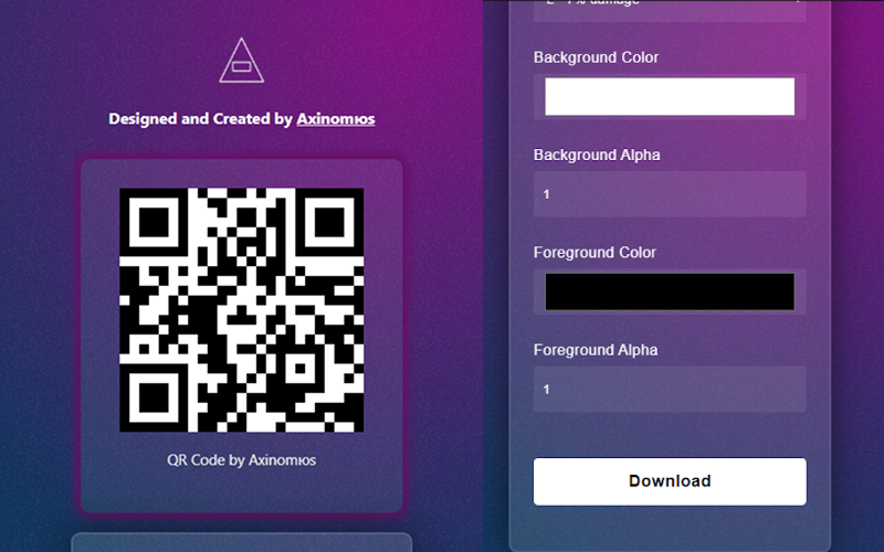 QR Code Generator - Usage