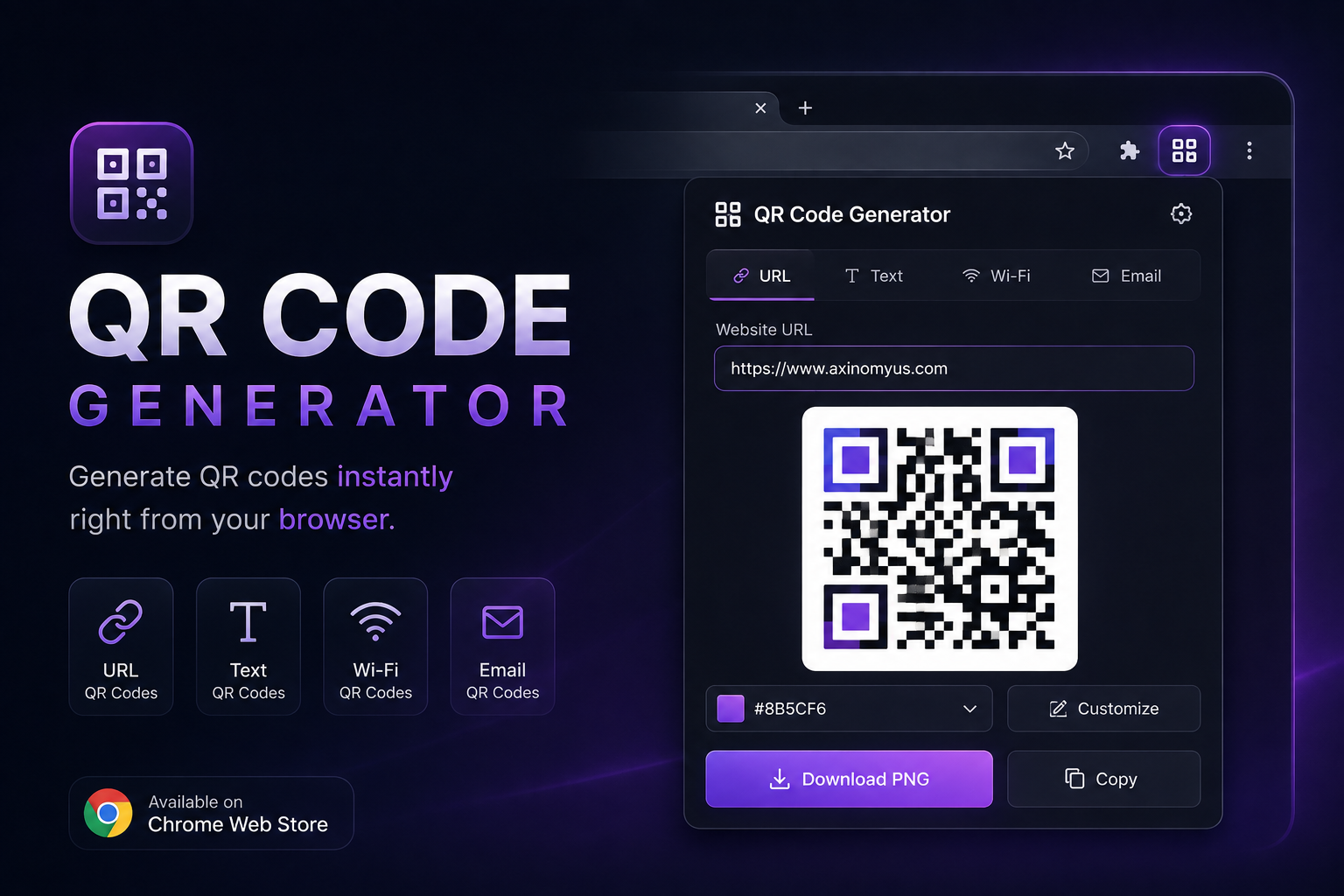 QR Code Generator Extension